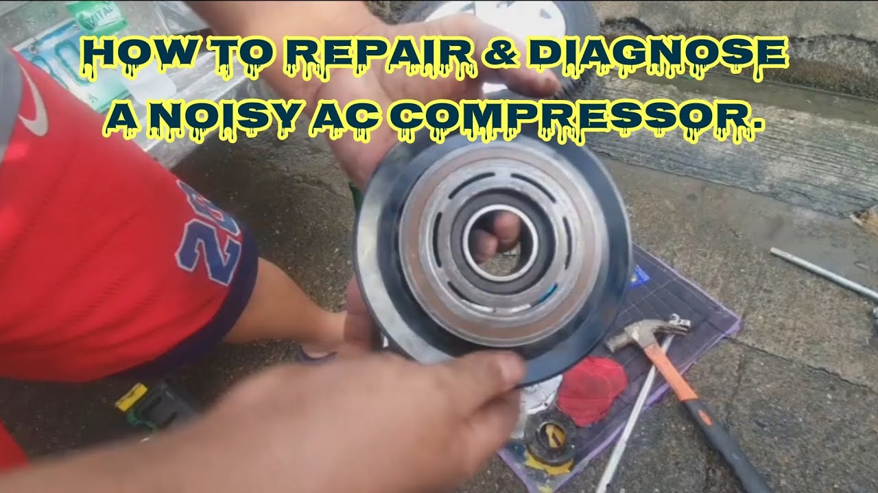 SQUEAKING SOUND WHEN AC IS TURNED ON | HOW TO DIAGNOSE AND REPAIR