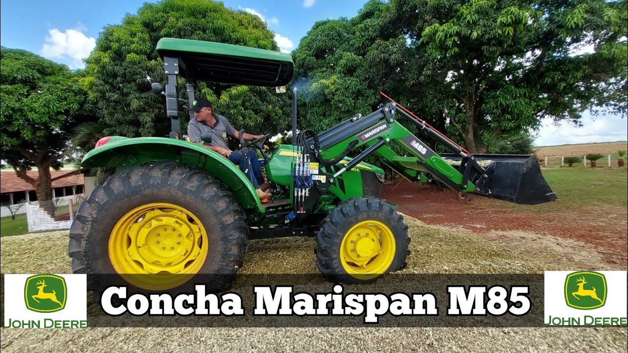Jhon Deere 5080E Conjunto Nivelante. 