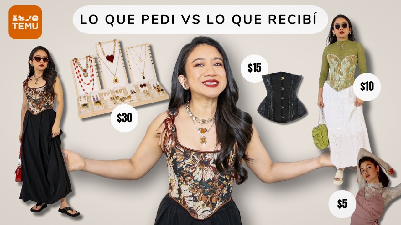 TEMU 💗 LO QUE PEDI VS. LO QUE RECIBÍ MAYO | OUTFITS, ROPA, ORGANIZACIÓN DE ACCESORIOS Y MÁS