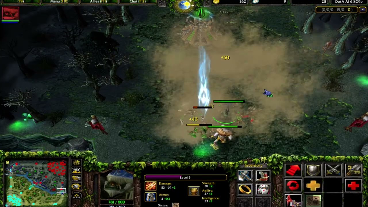 DOTA 6.8G9B Sand King Solo Fountain 912