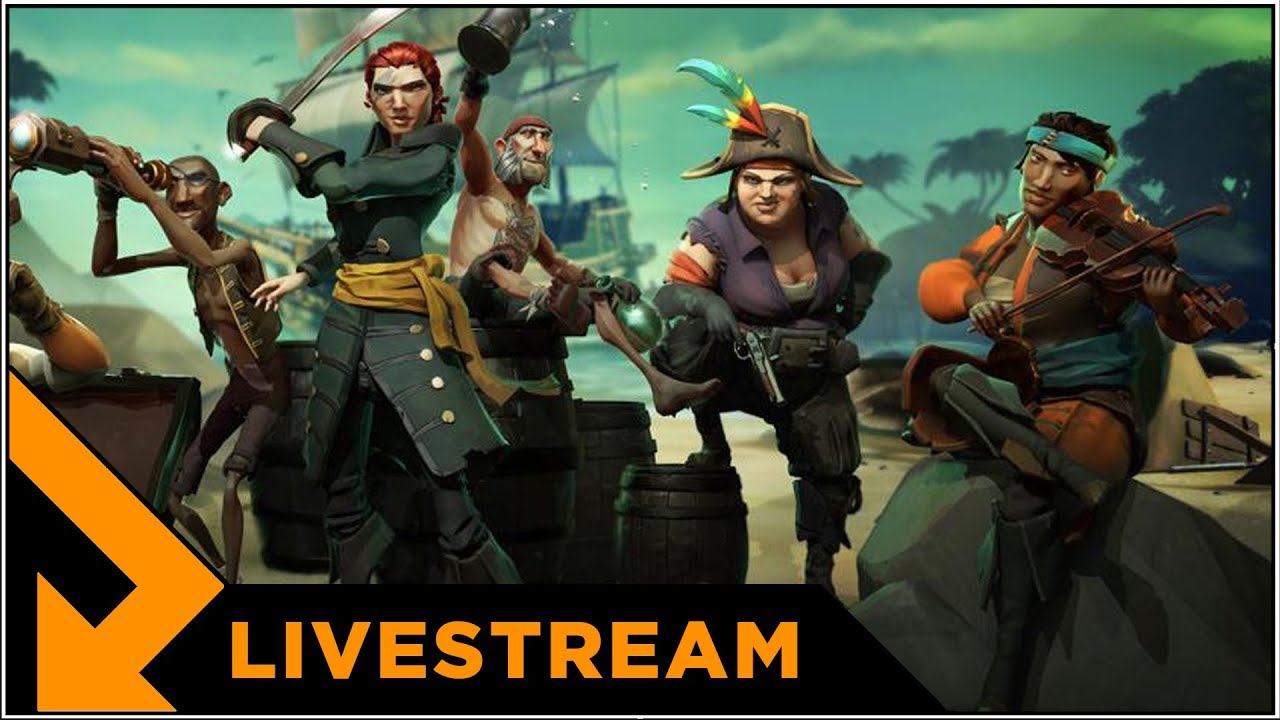 Level Up streamer Sea of Thieves