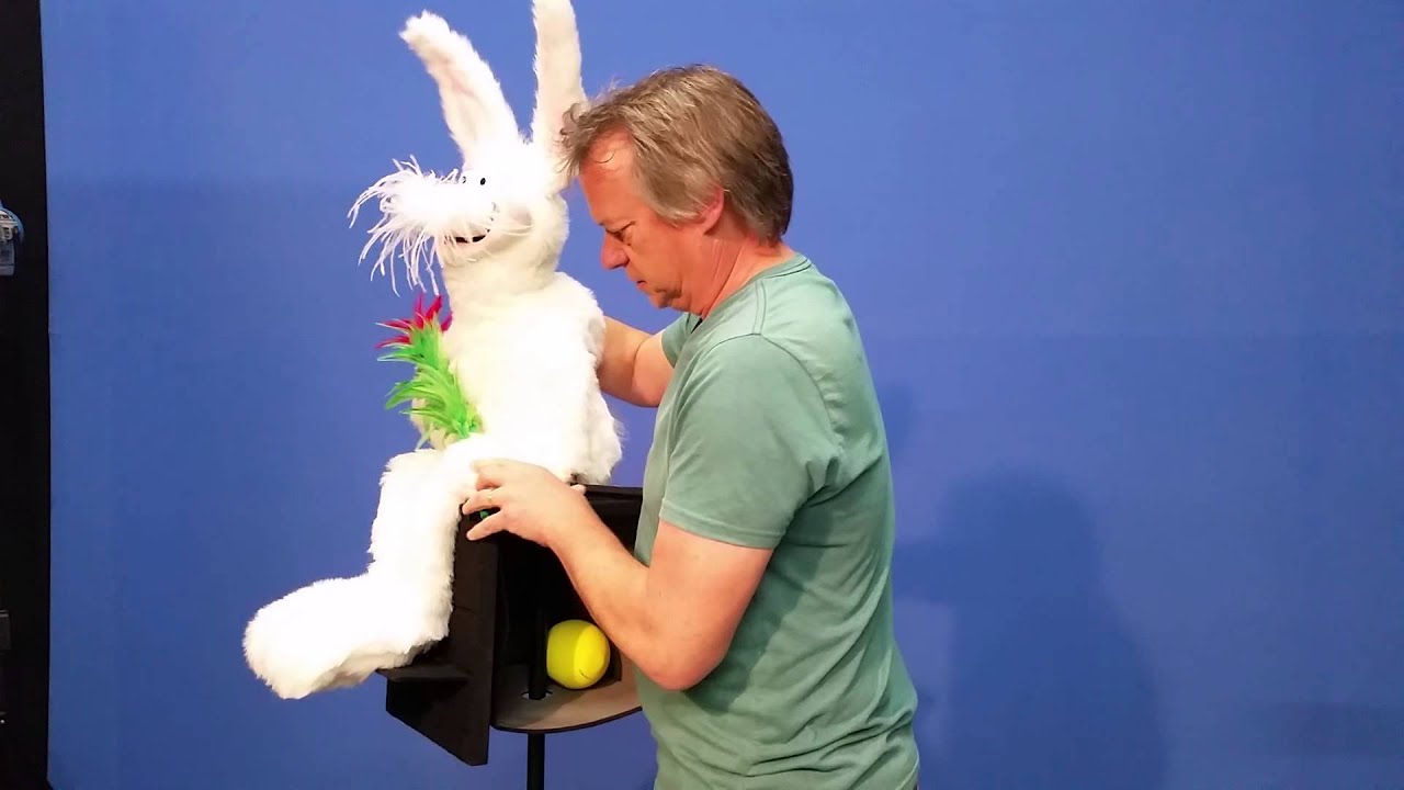 SitStand Ventriloquist puppet stand - sold by Showtime Magic