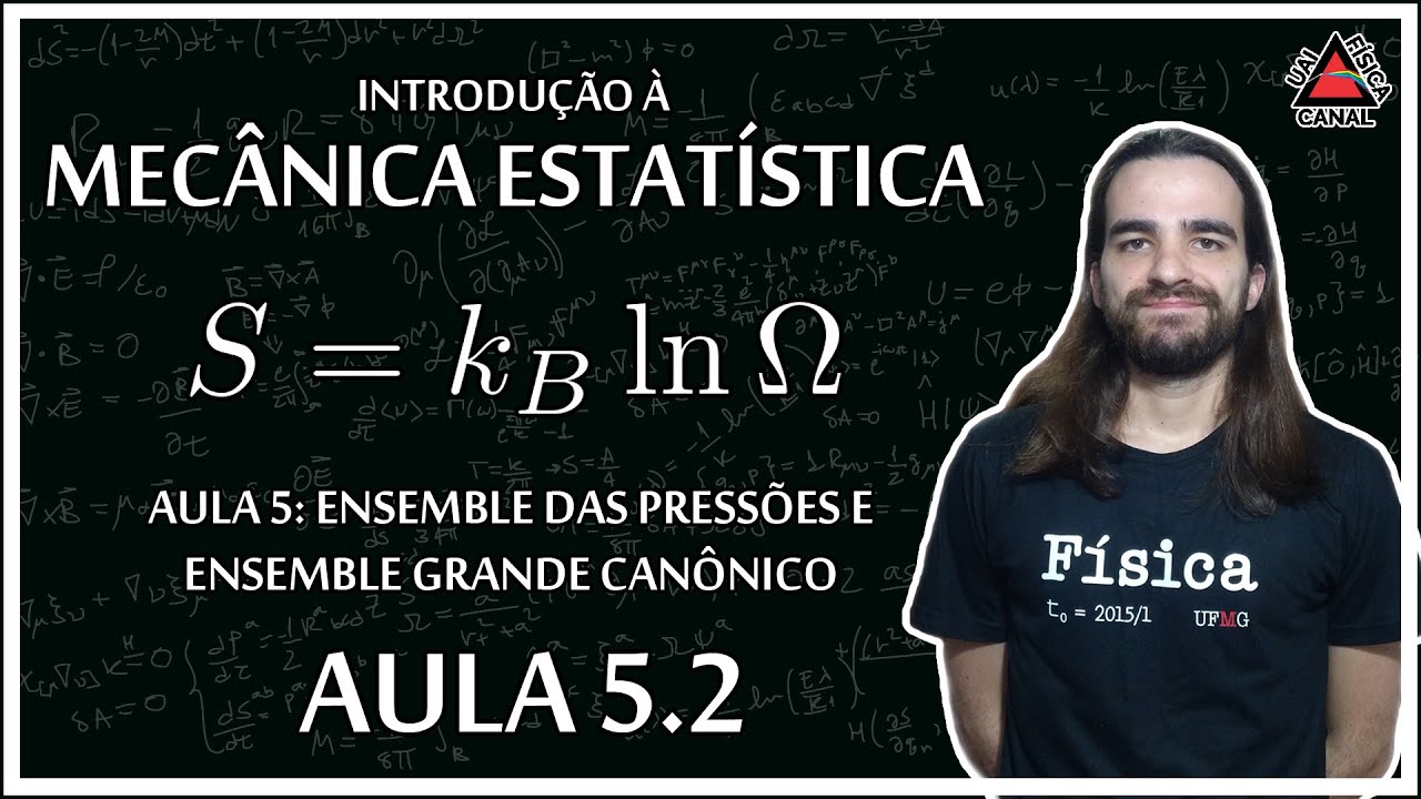 Mecânica Estatística - Conexão com a Termodinâmica no ensemble das pressões - Aula 5.2