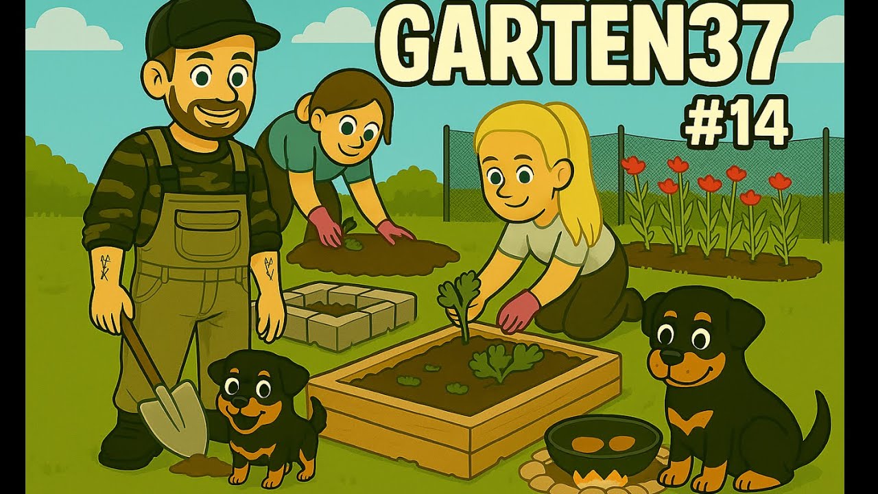 Gartenaction & Grillspaß🔥 | Garten37 #14