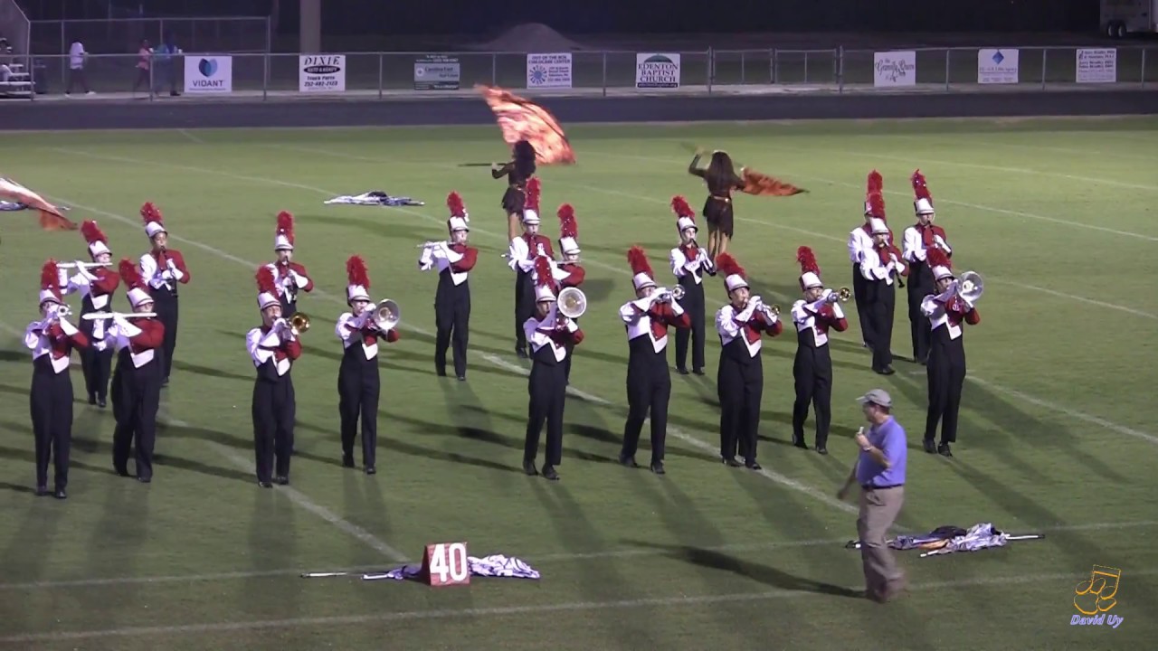 Currituck County High School Marching Band 10/6/2018