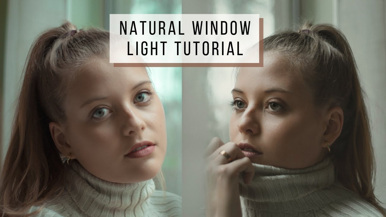 Portrait Photography Tutorial: Natural Window Light | Advanced Selfie Challenge