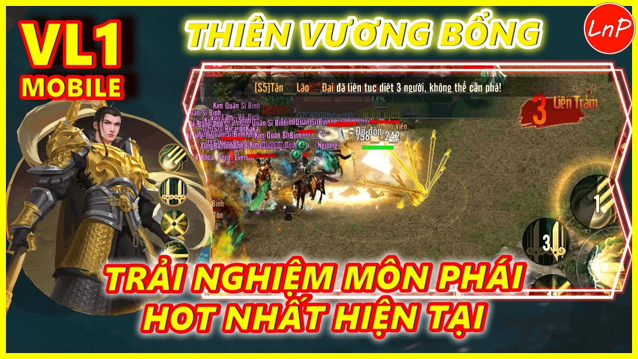 VÕ LÂM 1 MOBILE - TRẢI NGHIỆM MÔN PHÁI HOT NHẤT HIỆN TẠI TRONG GAME VÕ LÂM TRUYỀN KỲ 1 MOBILE