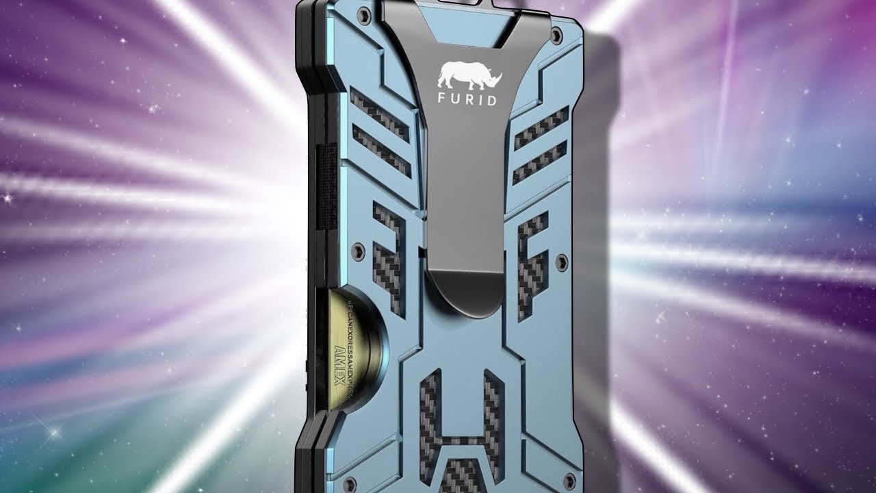 Furid 2-IN-1 Rugged Minimalistic Wallet with ID Holder and RFID Protection