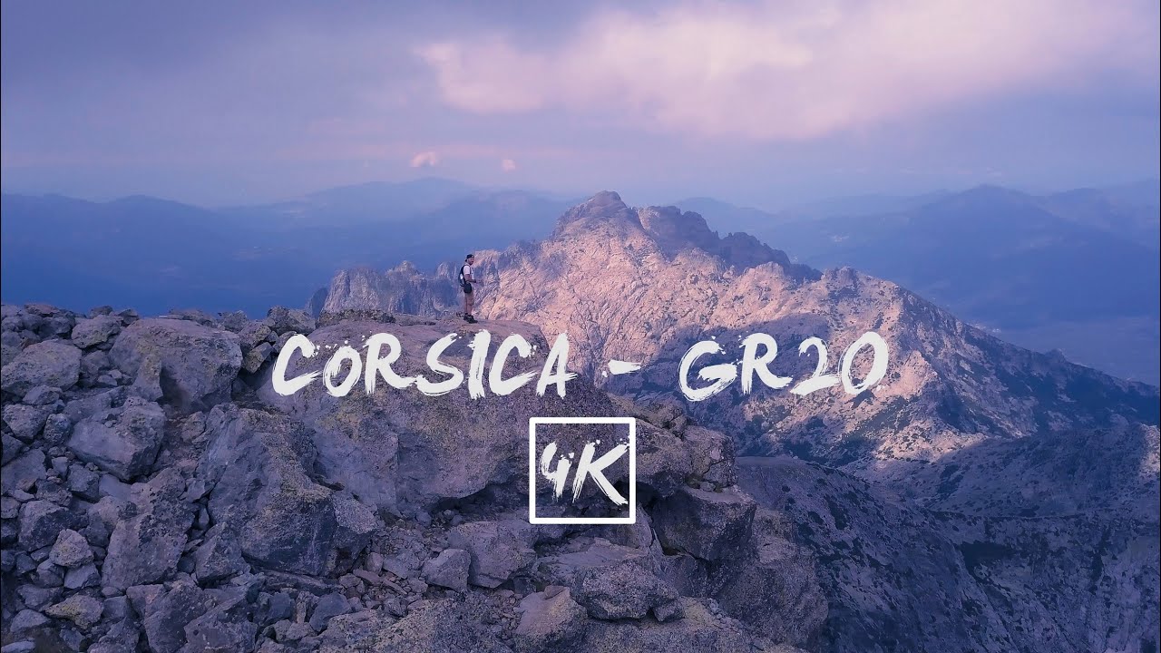 Corsica GR20 4K [DJI MAVIC PRO PLATINUM] - France