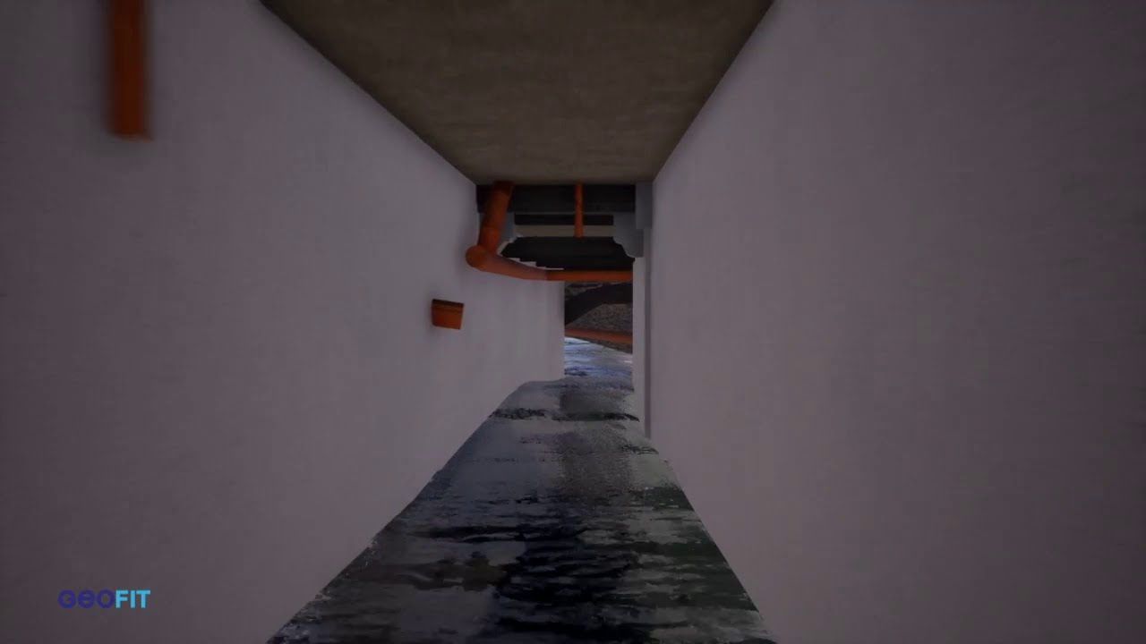 Modélisation des galeries souterraines de MORLAIX
