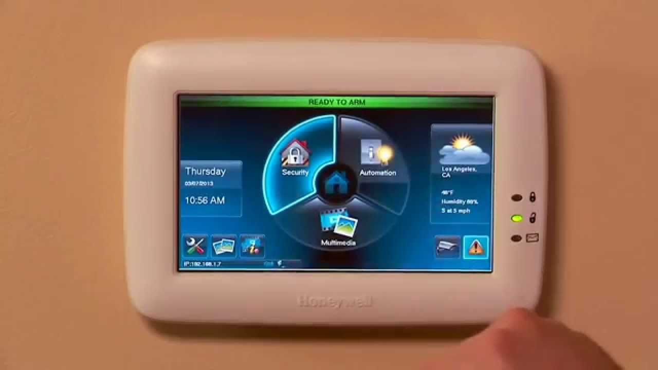 Tuxedo Touch and Honeywell Total Connect Remote Services