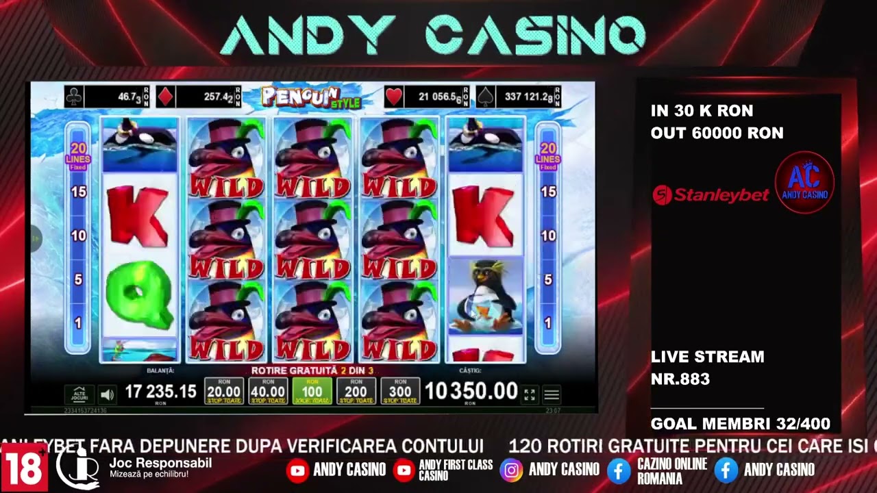 PENGUIN STYLE-BONUS-CASTIG SUPERB-MIZA 100 RON