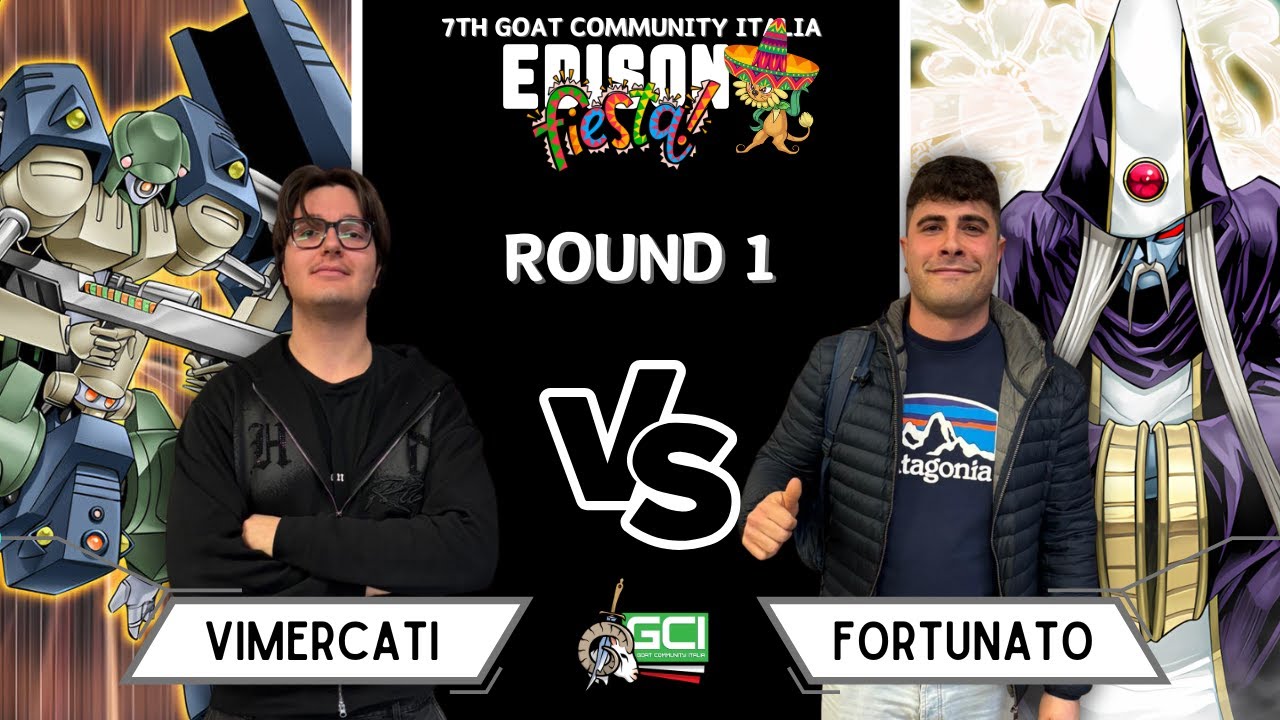 7th GCI Edison Fiesta - Round 1 Machina (Vimercati A.) VS Synchro Cat (Fortunato G.)