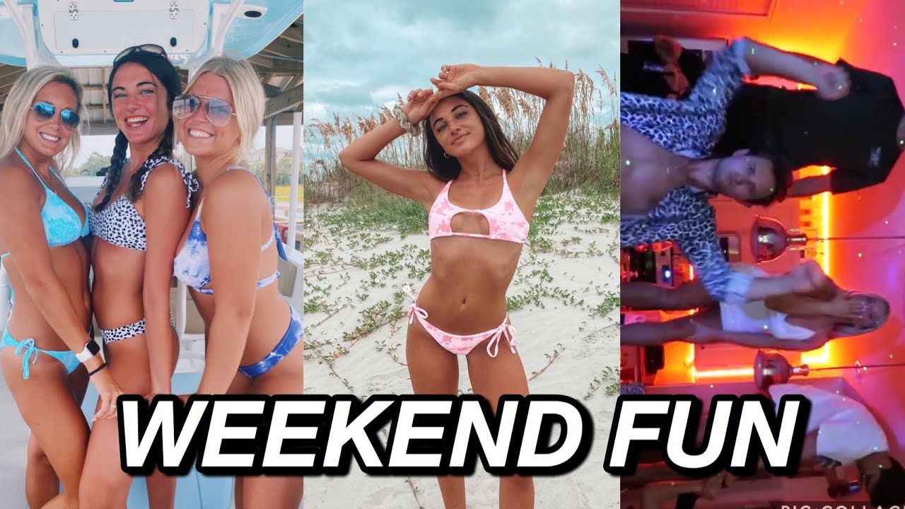 Weekends in college vlog | Charleston trip & Birthday casino party!