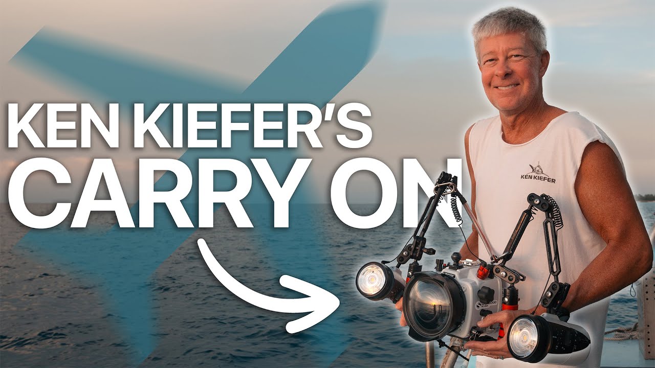 Как упаковать ручную кладь для подводной фотосъемки // Профессиональные советы от Кена Кифера