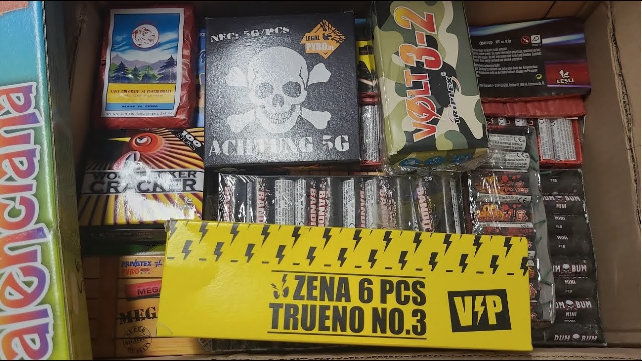 100 Euro legalpyro.de Bestellung UNBOXING Januar 2024