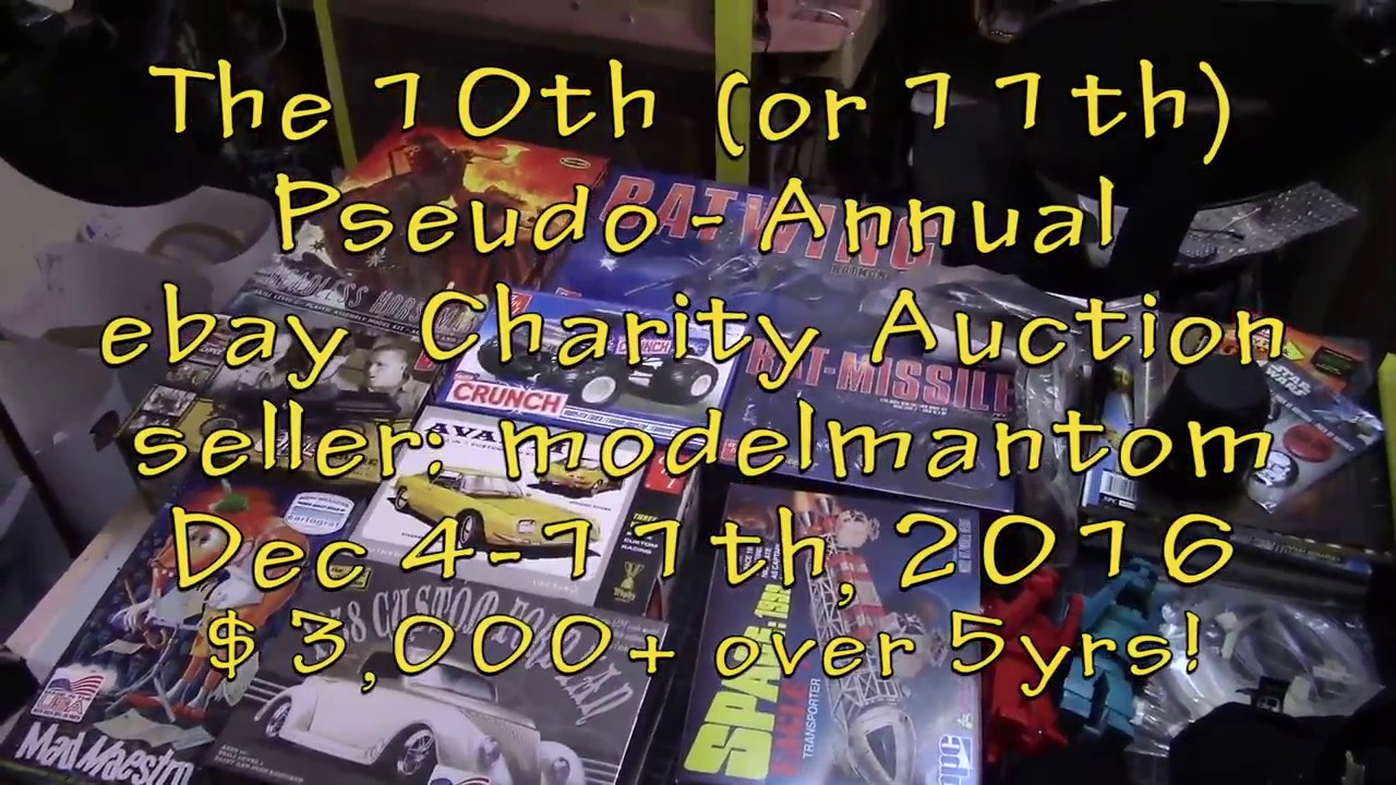 Announcing: The 11th, Pseudo-Annual Charity Auction Dec 2016