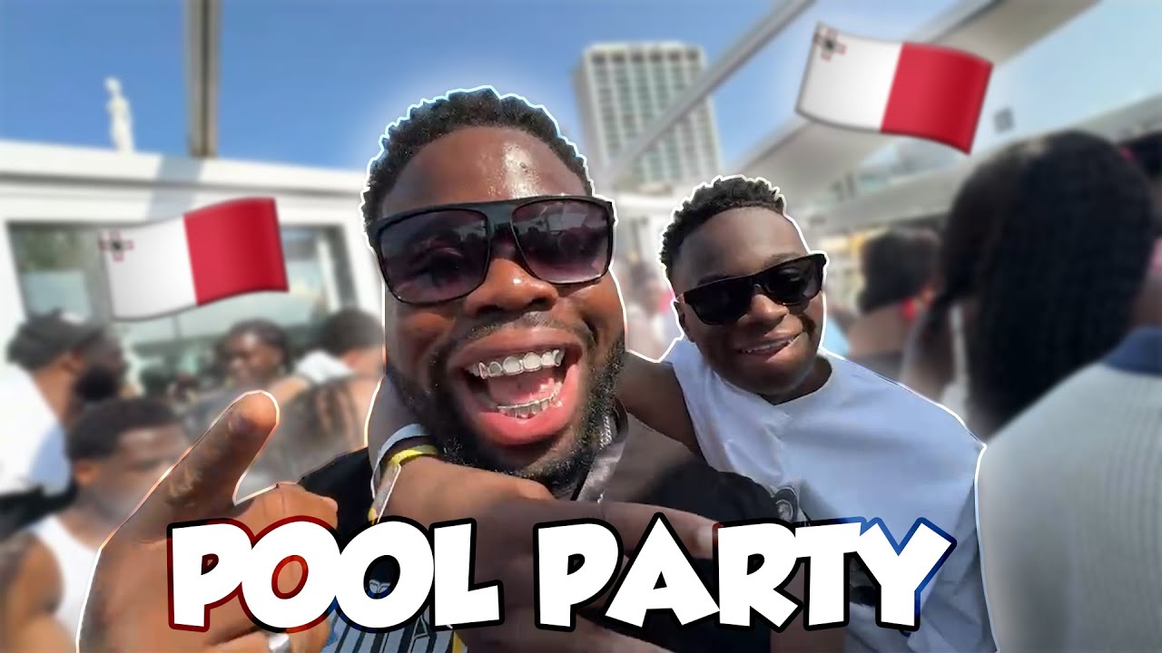 Billy Goes To The Littest Pool Party in Malta (We Outside)