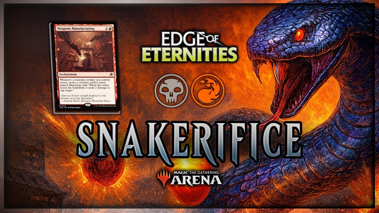 Weapons Manufacturing Combo – Snake Burn Artifact Deck [MTGA Standard]