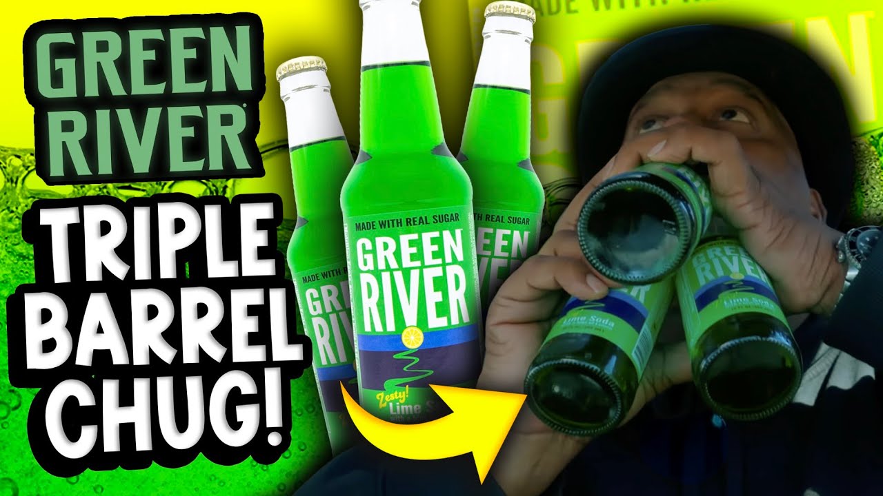 Масштабная тройная выпивка из бочки Green River в честь Дня Святого Патрика