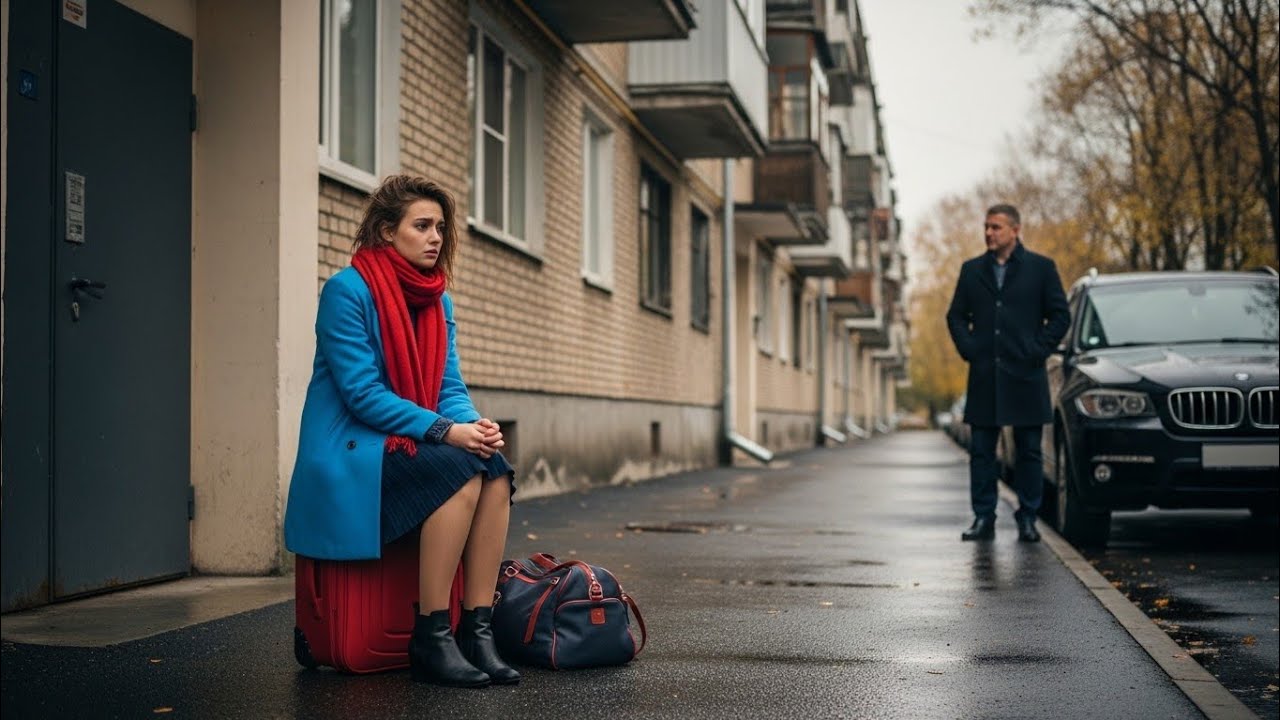 После похорон бабушки муж выгнал меня на улицу. Но у подъезда остановился чёрный внедорожник...