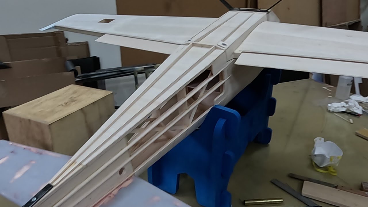 DR-107 One Design RC plane build, Update #15b, Building the belly pan