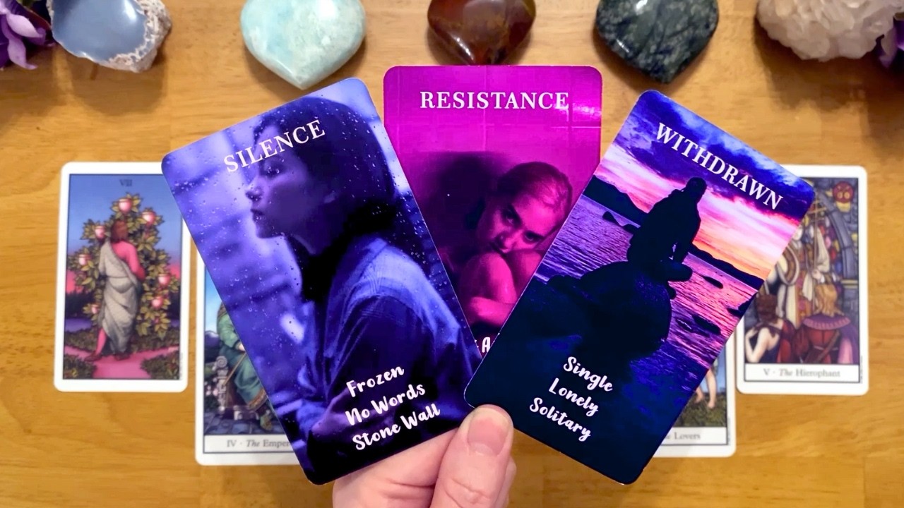 WHY ARE THEY NOT TALKING 2 U? SOMETHING YOU NEED TO KNOW ABOUT YOUR PERSON!! 😢 (LOVE TAROT READING)