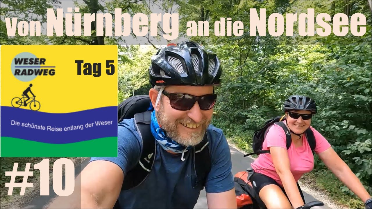 Radreise von Nürnberg an die Nordsee | Weser-Radweg #10
