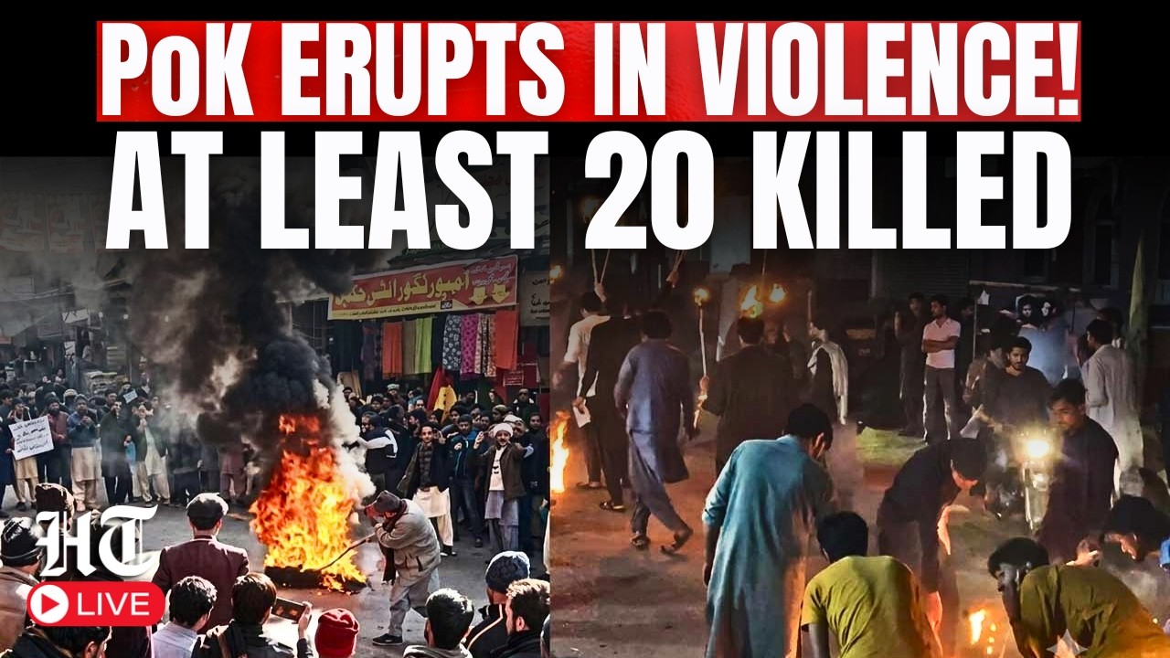PoK Protests LIVE | PoK Protests Turn Deadly: Death Toll Climbs To 20 Amid Crackdown Threat