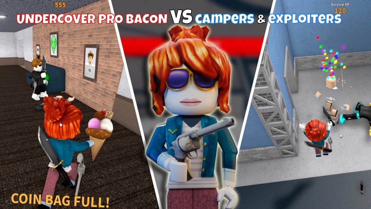 BEATING CAMPERS-EXPLOITERS AS A PRO *BACON* (Murder Mystery 2)