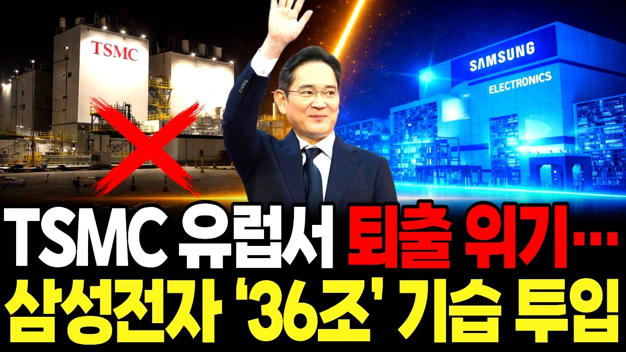 삼성 파운드리 36조원 대박, TSMC 제치고 선택받은 진짜 이유
