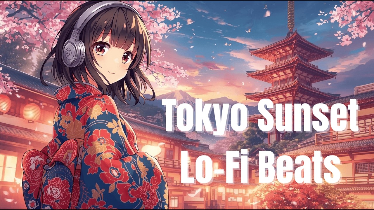 Cherry Blossom Nights | Japanese Lo-Fi Beats