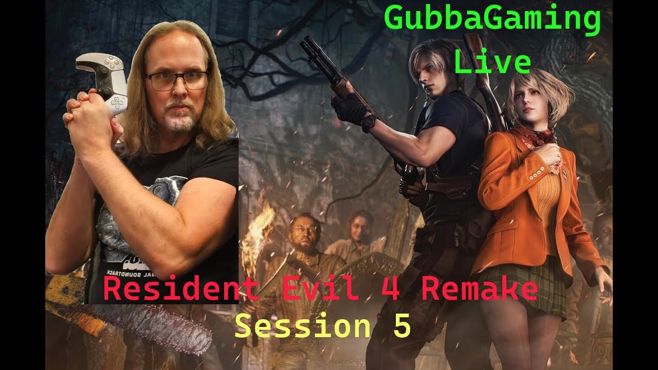 Resident Evil 4 Remake - GubbaGaming Live #residentevil4remake #horrorgames