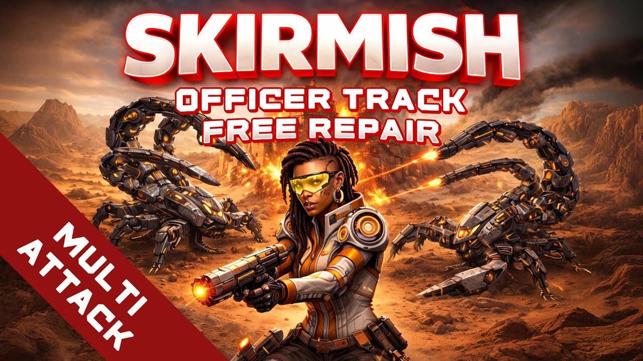 War Commander | Skirmish 30-01-2026 | Officer Track  Free Repair | Multi Attack