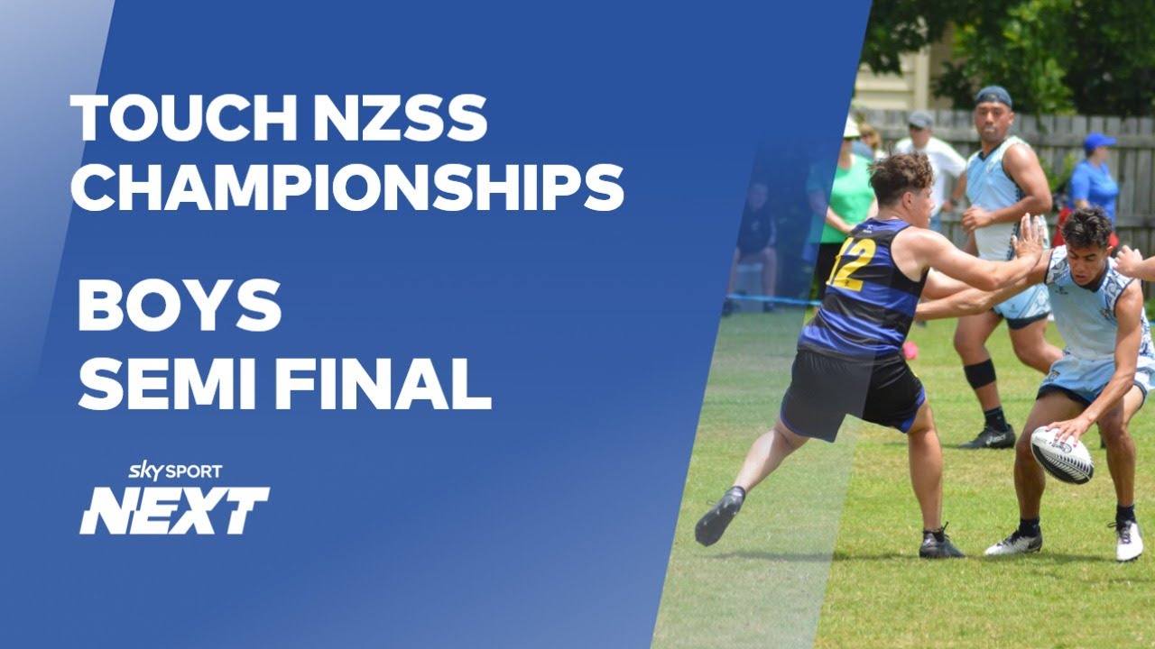 Semi Final | Marlborough Boys v Hutt International | Boys | NZSS Touch Nationals