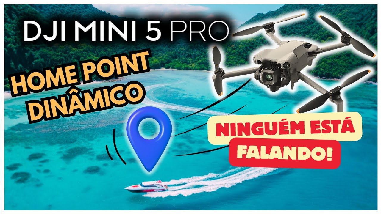 Ninguém está falando sobre isso! (DJI MINI 5 PRO)