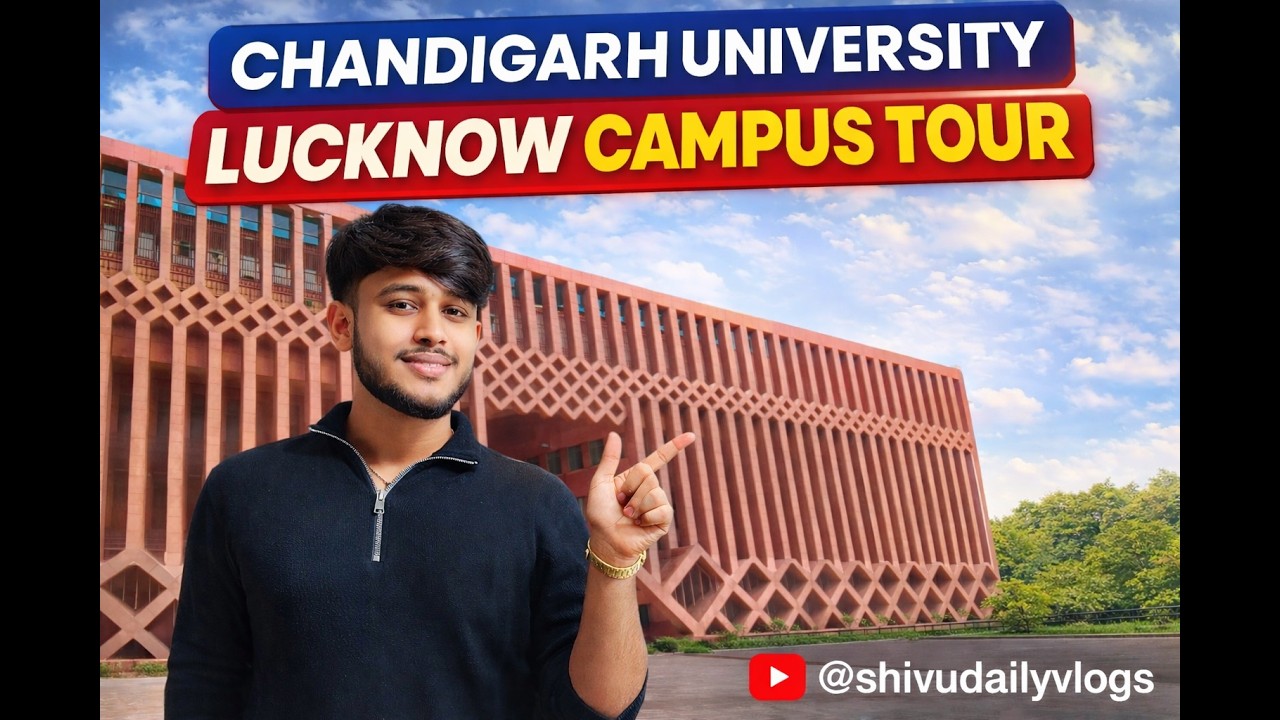 CHANDIGARH UNIVERSITY CAMPUS VISIT 🤯👍🏻|| DAILY LIFE VLOGS DAY-81 