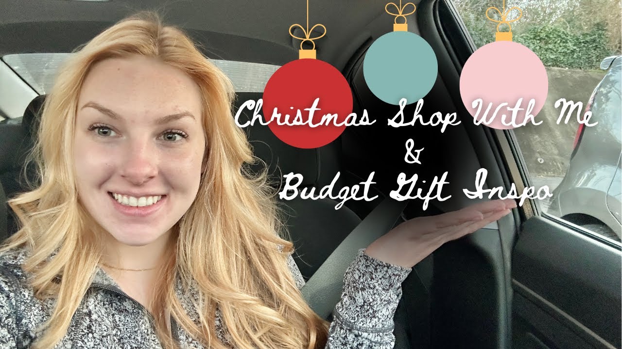 Christmas Shop With Me & Budget Gift Inspo - Gifts for Moms, Gifts for Sisters, and More #giftideas