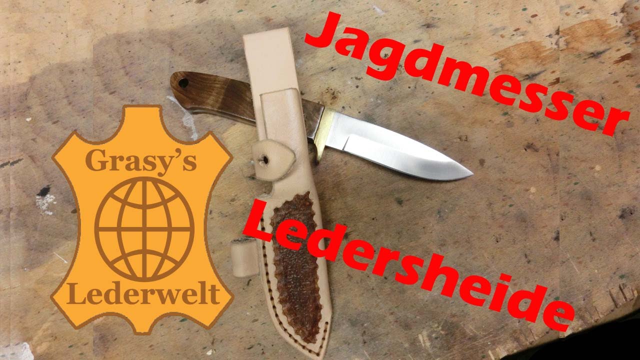 Jagdmesser Lederscheide