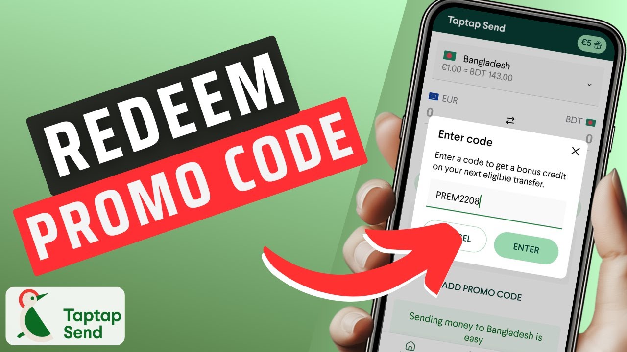 How To Use A Promo Code On TapTap Send