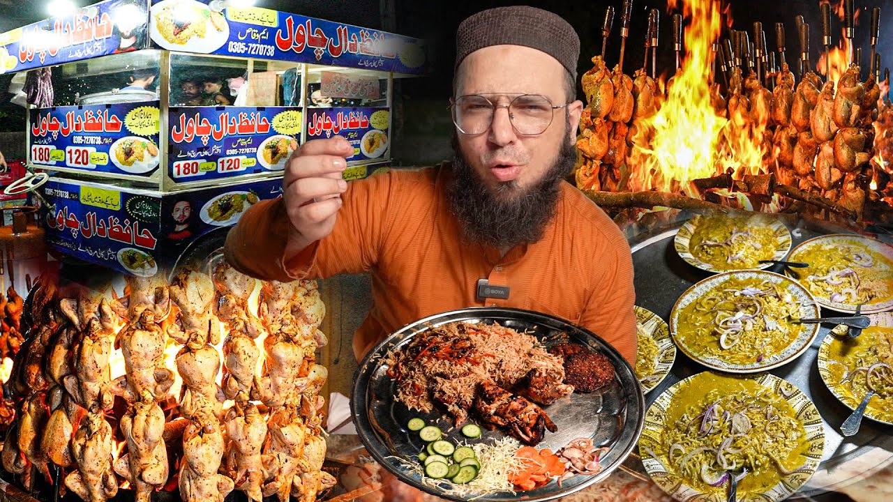 EXPERIENCING THE MOST POPULAR FOOD IN FAISALABAD | AHMED BALOCHI SAJJI + ROSH | DAAL CHAWAL