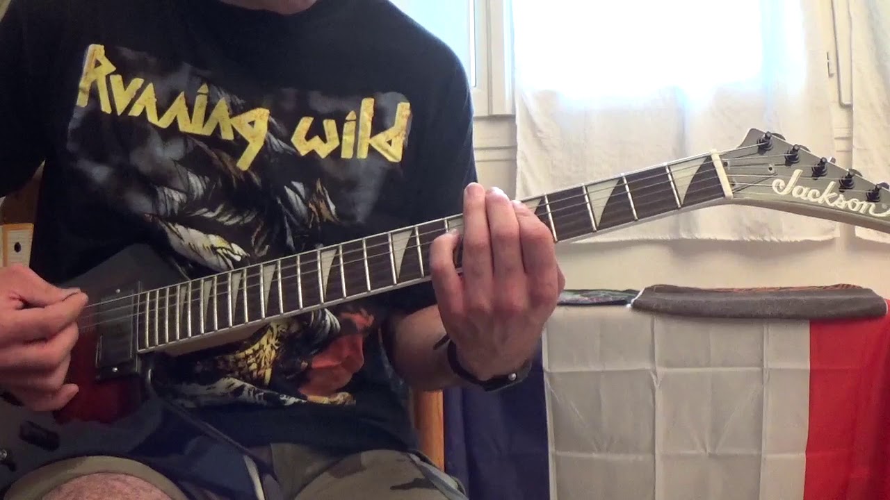 Running wild -  Port royal (guitar cover)