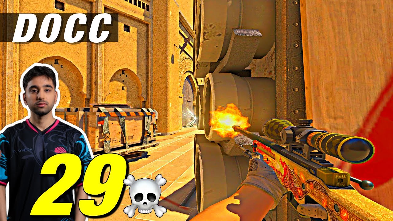 D0cC 29 frags mirage game POV!
