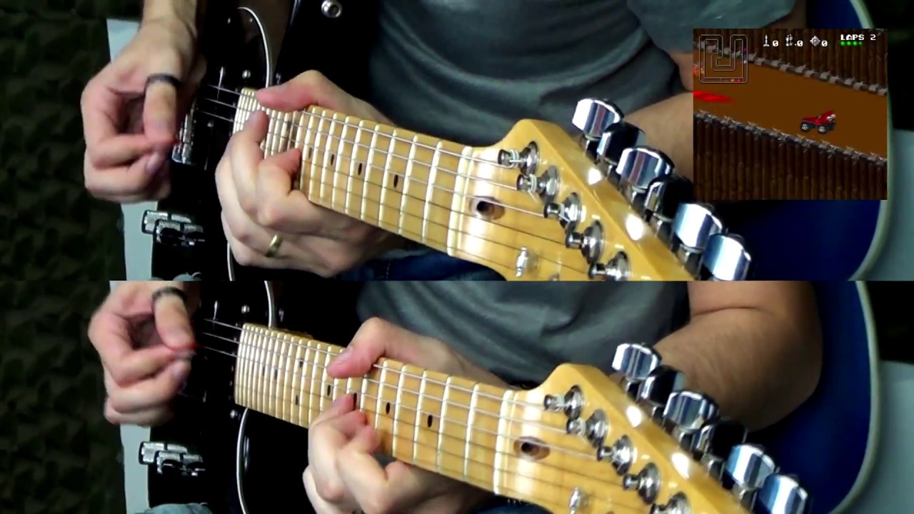 Highway Star (solo guitar cover) - Deep Purple (rock n' roll racing theme)