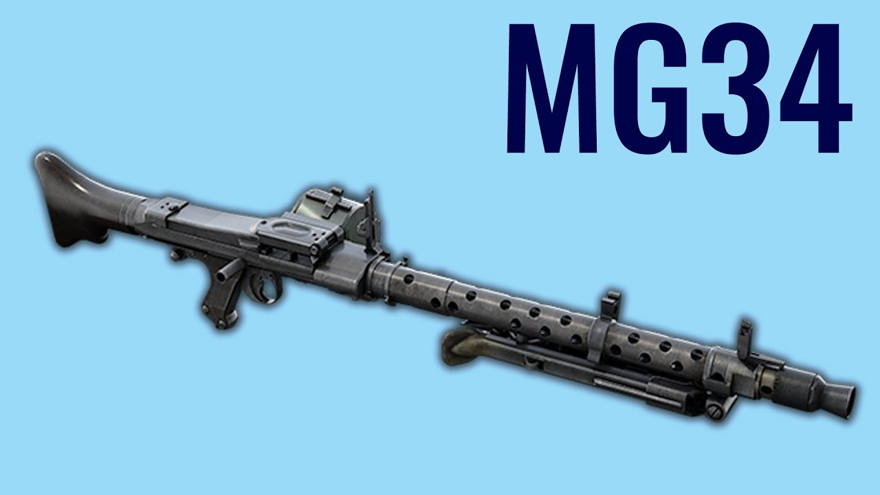 MG34 - Comparison in 10 Different Video Games
