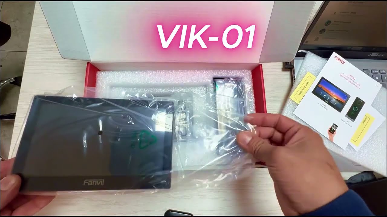 VIK-01 Fanvil | configuración y puesta en marcha del video portero Fanvil