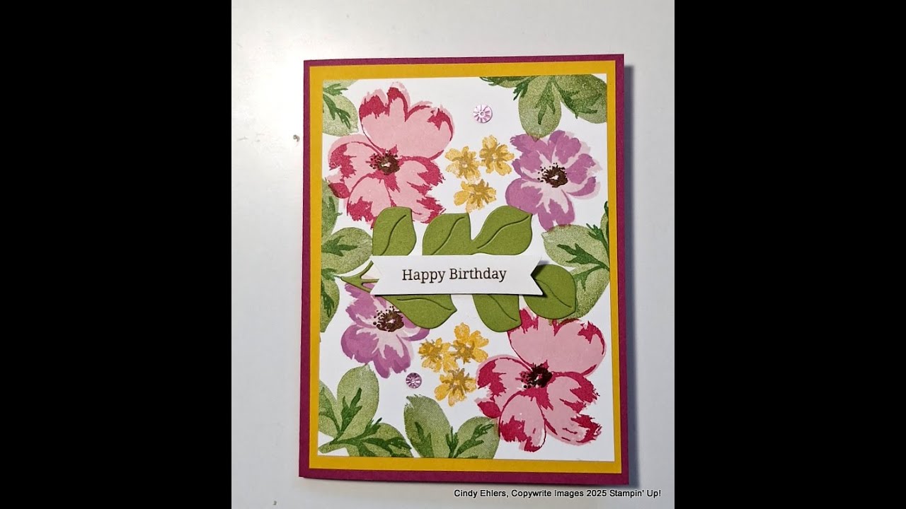 Cindy's Stamping Studio Presents Petals of Beauty from Stampin' Up!