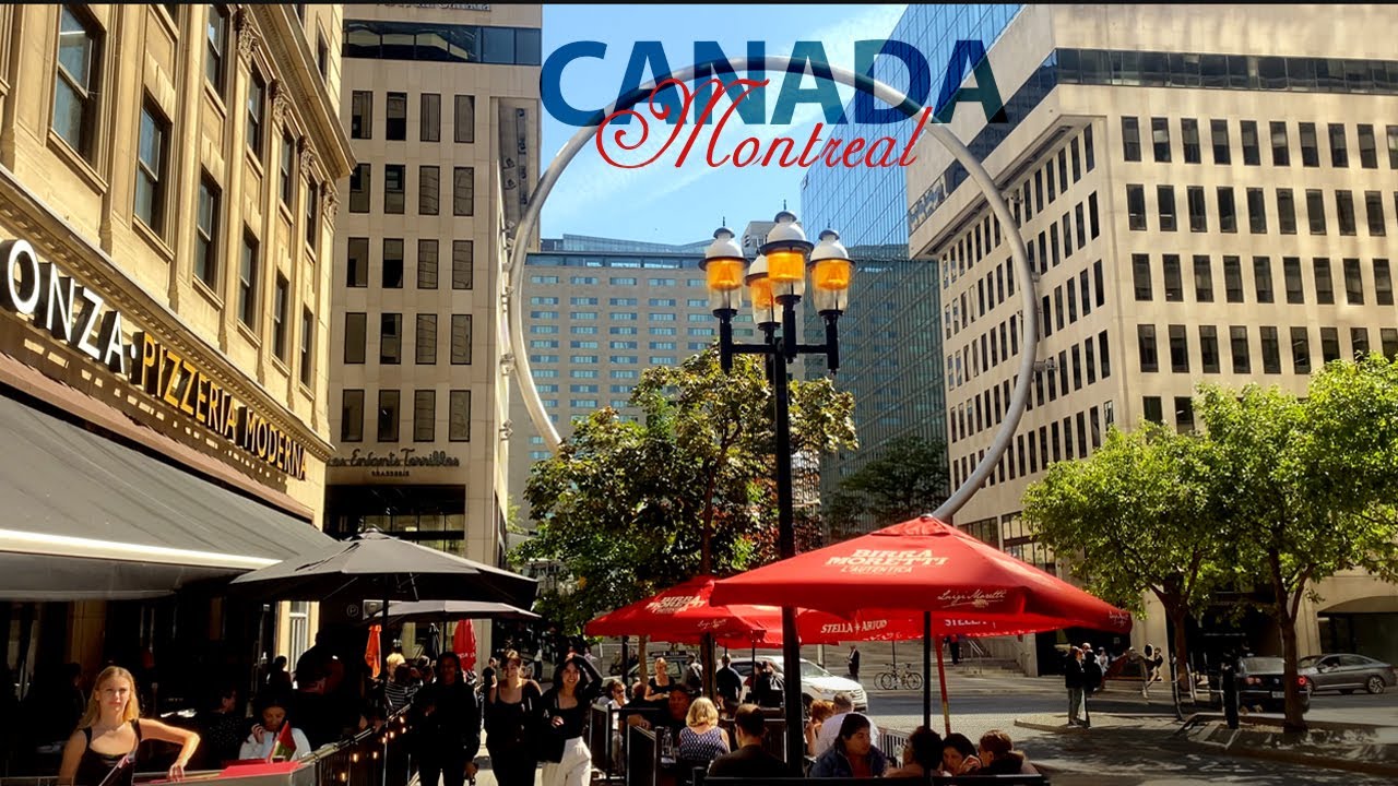 Downtown Montreal Walk | September 2025, Canada | 4K