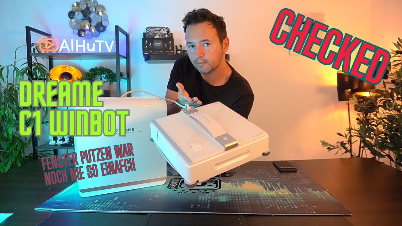 DREAME C1 WINBOT - Fensterreinigung war noch nie so einfach - REVIEW