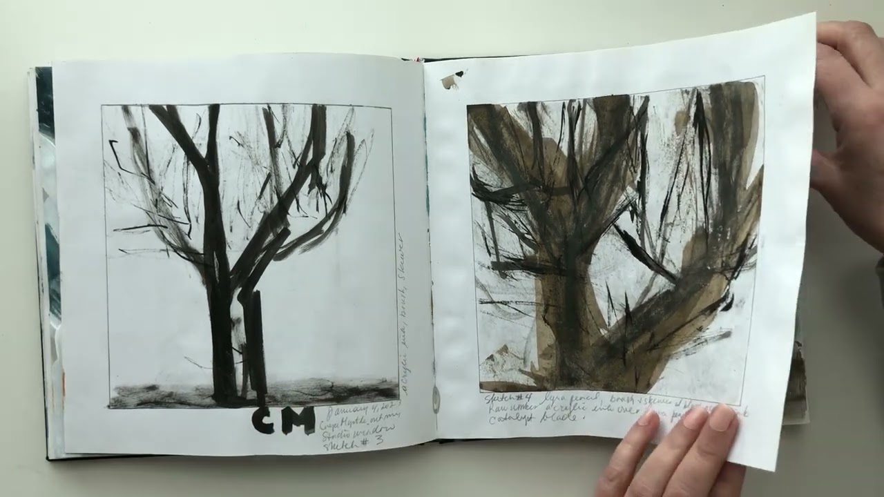 A Winter Journal: Flip through